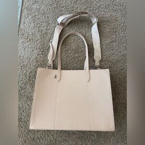 BEIS Cream Work Tote